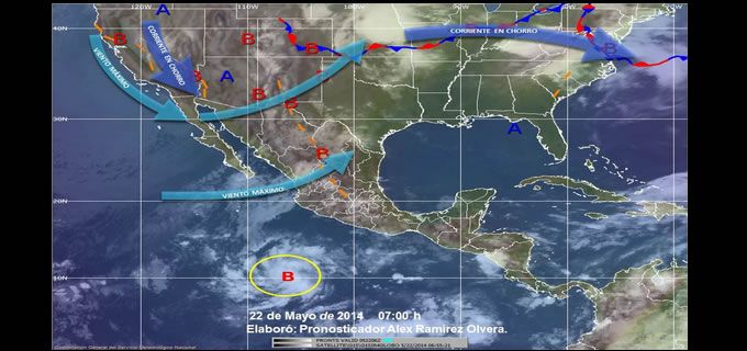 Prevén lluvias, granizo y fuertes vientos en Chihuahua