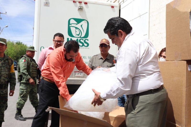 Distribuye IMSS insumos para la atención de COVID-19