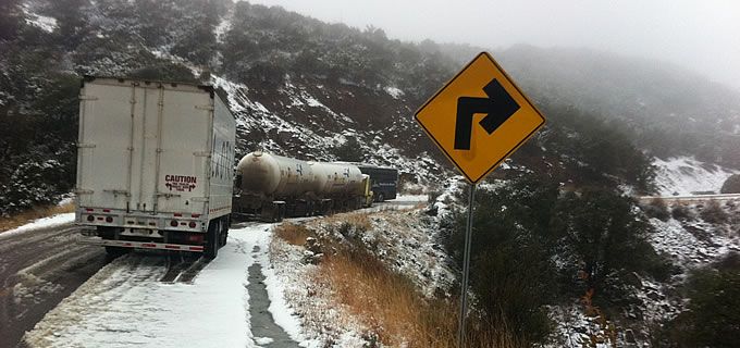 Prevén nevadas y lluvias por frente frío 30