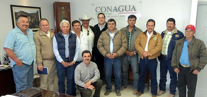 Se reúne Director Local de Conagua con presidentes de Módulos de Riego