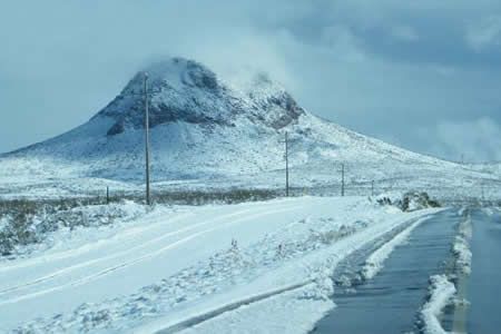 Prevalece potencial de nieve y agua nieve en Chihuahua