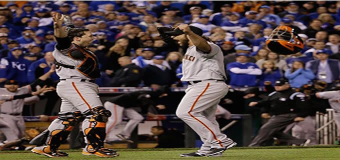 Gigantes ganan séptimo partido y son campeones de la Serie Mundial