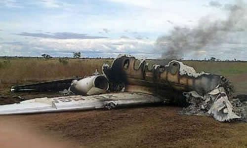 (Venezuela): Avión caído salió de Querétaro