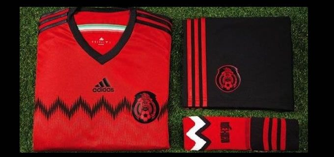 El nuevo uniforme de visitante del TRI