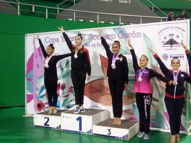 Chihuahuense gana Copa Yucatán de Gimnasia 