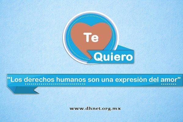 Lanzarán campaña en redes sociales para festejar Derechos Humanos y el amor