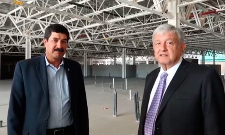 AMLO y Javier Corral visitan hospital inconcluso en Cd. Juárez