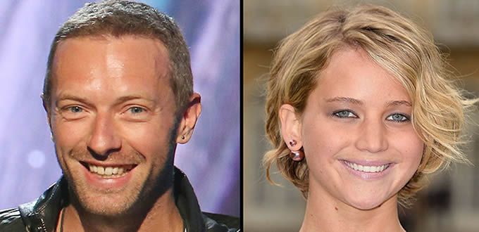 Jennifer Lawrence conquista el corazón del cantante de Coldplay