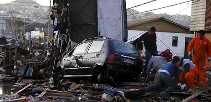 Van 12 muertos tras terremoto en Chile 