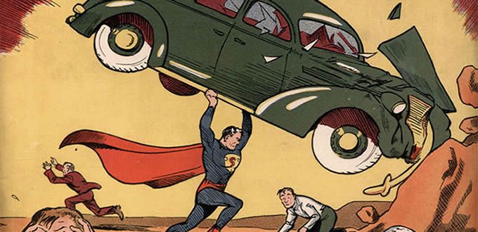 Subastan cómic original de Superman de 1938