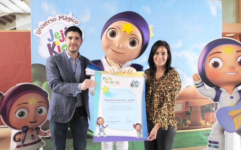 Paola Espinosa firma alianza con Jejé Kids a favor de la niñez mexicana