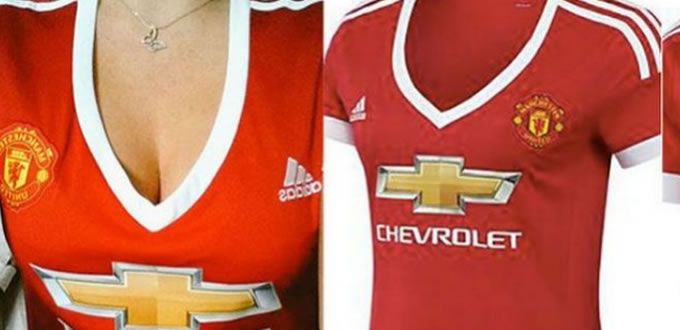 Causa polémica playera del Manchester para mujer