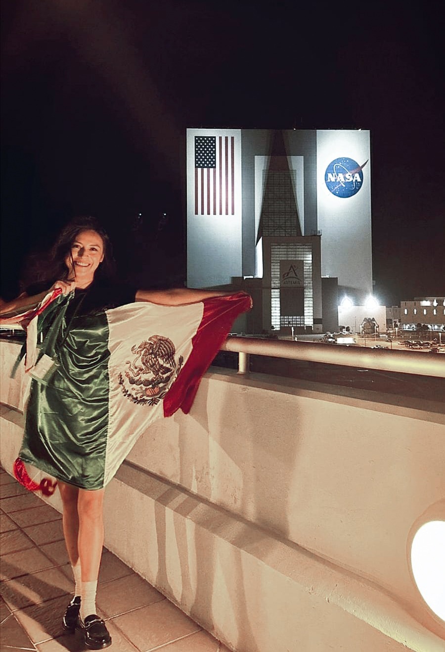 Agradece Nadia Zenteno apoyo de Maru Campos para llevar su proyecto al espacio con NASA y Space X