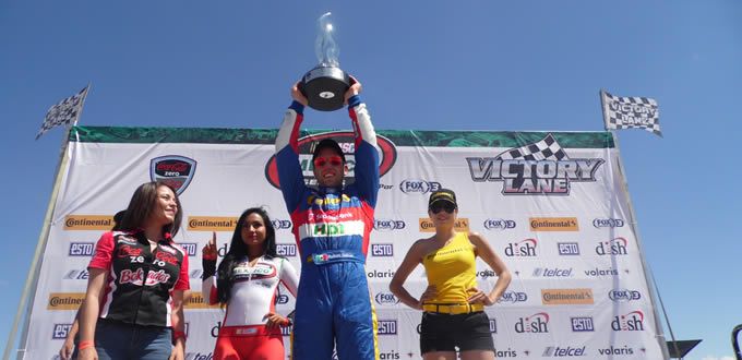 Triunfa Rubén García Jr en la Nascar México de Aldama