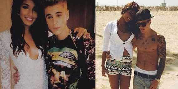 Justin Bieber olvida a Selena Gomez con una sexy latina