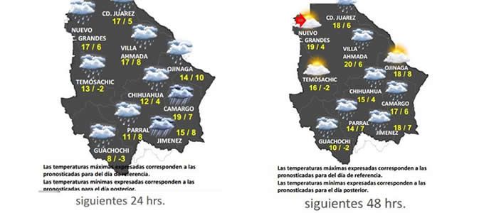 Llovió en todo el estado; posible nieve y aguanieve