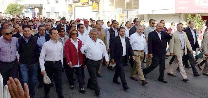 Inician autoridades Desfile Conmemorativo del 1 de Mayo 