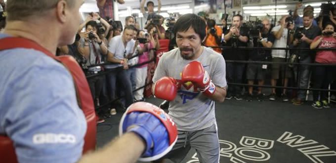 Aseguran que Pacquiao no esta en su mejor momento