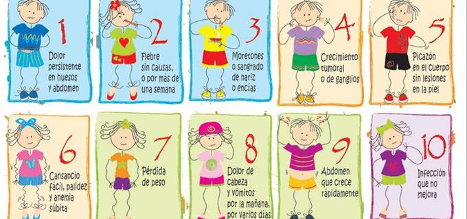 Salva vidas la detección precoz del cáncer infantil