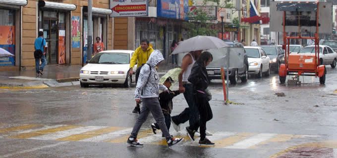 Prevén lluvias por entrada de 2a tormenta invernal