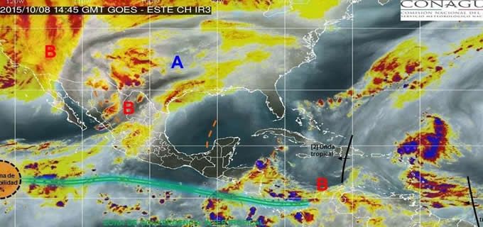 Se prevén tormentas fuertes y bajas temperaturas en Chihuahua