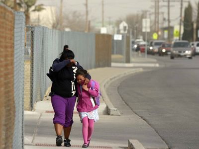 Prevén fuertes vientos en Chihuahua para hoy