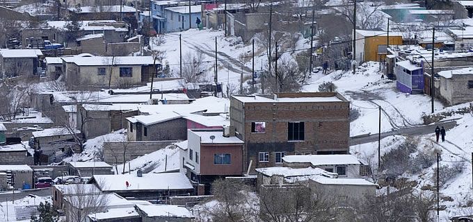 Nieva en El Vergel; esperan -8 grados en la Sierra