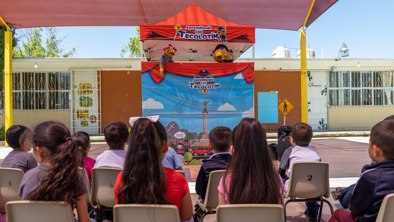 Lleva Tecolotín educación vial a los jardines de niños