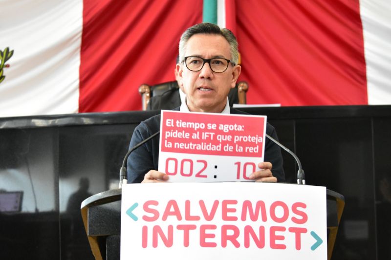 ¡Salvemos el internet! Diputado Alvarez Monje