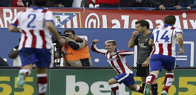 Atlético de Madrid inicia 2015 con victoria y doblete de Griezmann