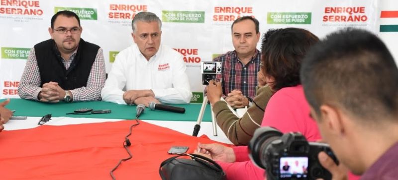 Reforzaremos el desarollo en Cuauhtémoc: Enrique Serrano