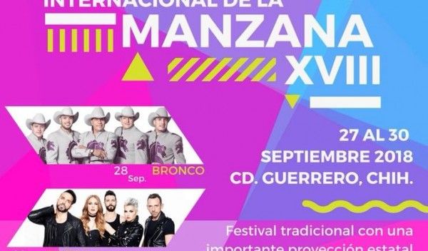 Bronco, Matisse y Kabah En El Festival de la Manzana 2018