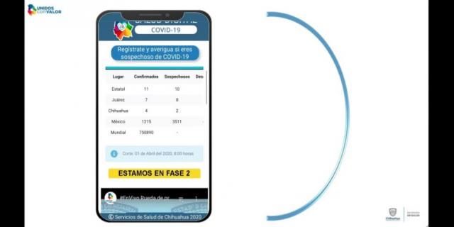 Lanza Estado App “Salud Digital” para registrar y atender casos de COVID-19