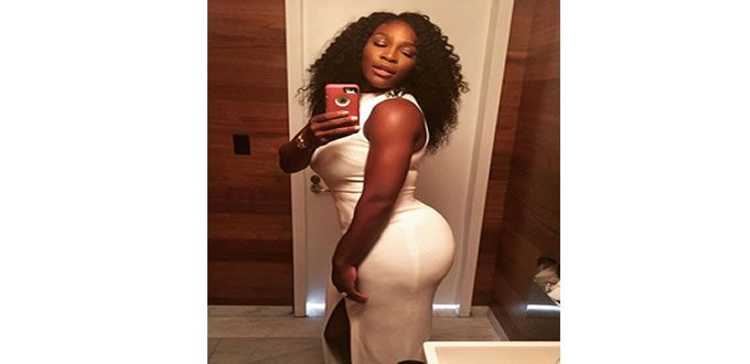 Muestra Serena Williams su sensualidad con selfie