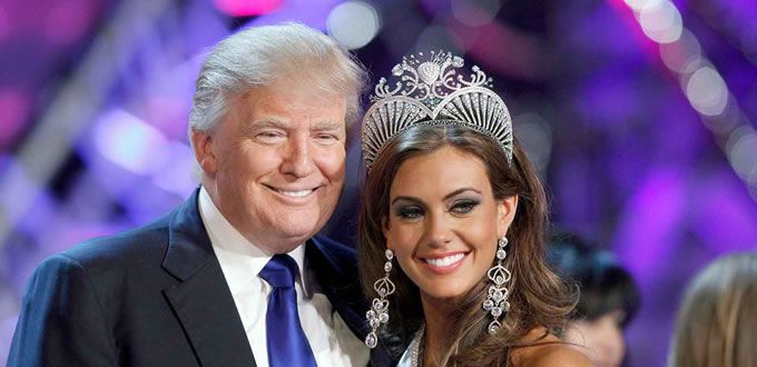 Donald Trump dueño absoluto de Miss Universo