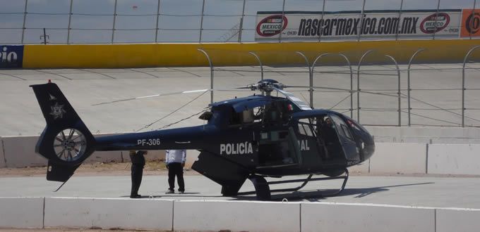 Despliegan fuerte dispositivo de seguridad en la Nascar