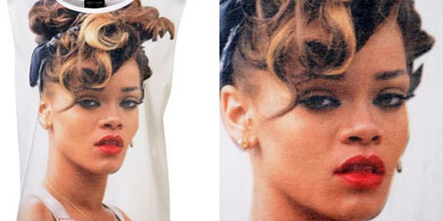 Rihanna gana juicio por usar su imagen en una camiseta