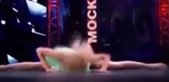 VIDEO: Bailarina se destroza la nariz durante presentación