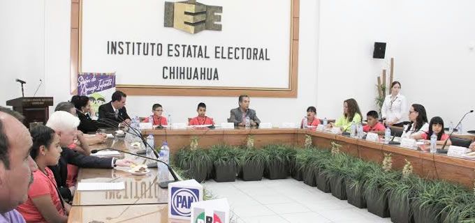 Sesionan niños Consejeros del IEE; piden más educación Cívica