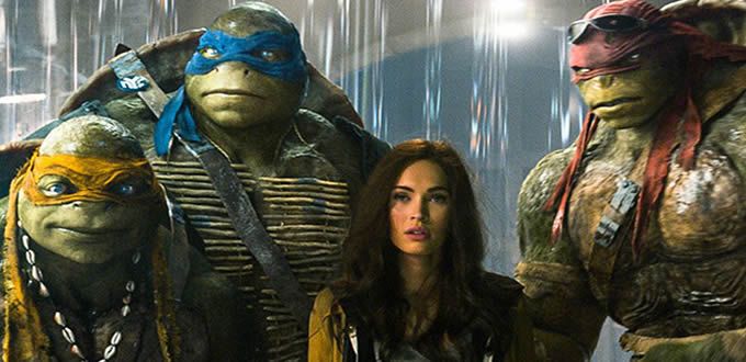 Megan Fox y las tortujas ninja destruyen en la taquilla a Stallone