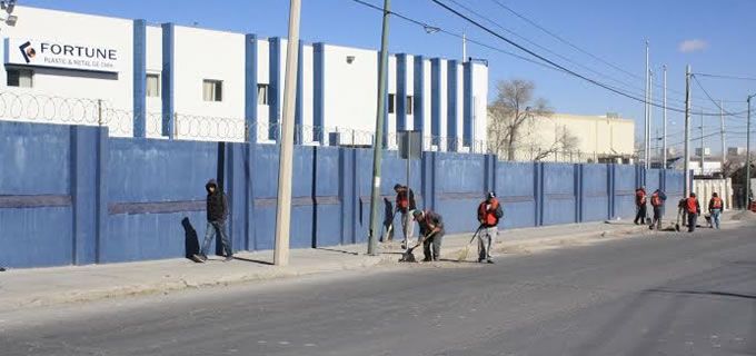 Iniciarán acciones para mejorar imagen en parques Industriales 