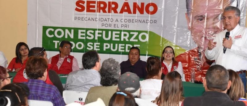 Yo no me enriquecí como alcalde; me enseñaron a respetar: Serrano