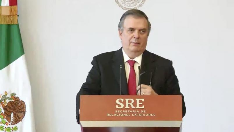 México no ha resuelto cancelar vuelos desde Europa: Marcelo Ebrard