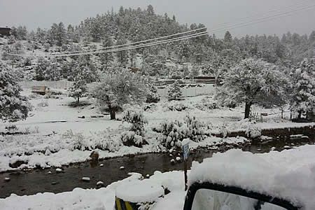 Prevén nevadas a partir del jueves en Chihuahua