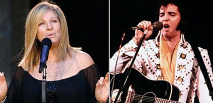 Barbra Streisand cantará con Elvis Presley en el disco ´Partners´