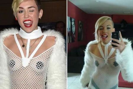 Miley Cirus tiene una doble en la industria pornográfica