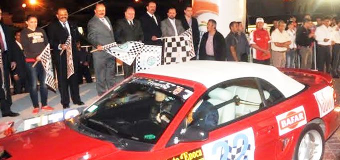 Da Duarte salida al IX Rally Chihuahua Express 2014