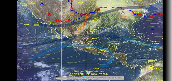 Alertan por vientos de hasta 60 km y tolvaneras en el estado