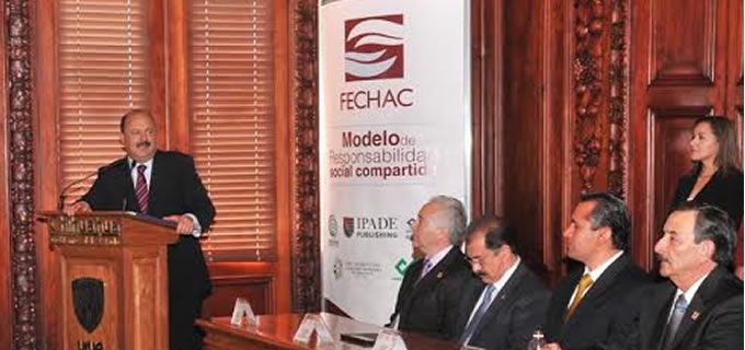 Encabeza Duarte presentación del libro FECHAC: Modelo de Responsabilidad Social Compartida