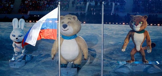 Las mascotas de Sochi